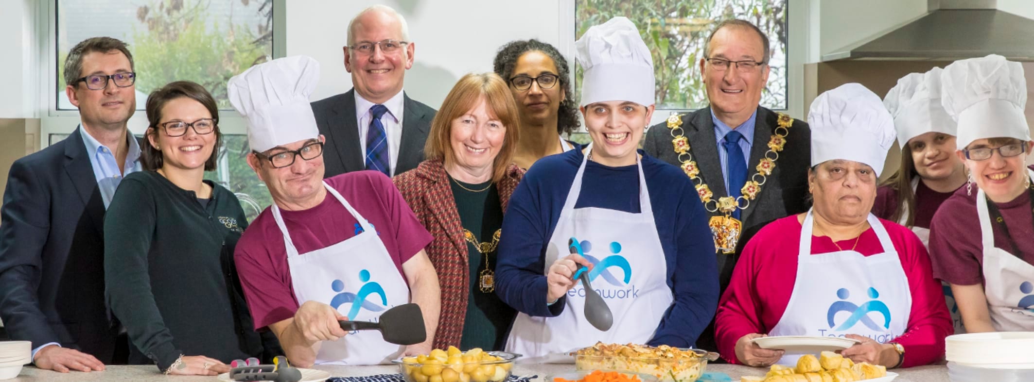 Generous funders support new Wellingborough kitchen